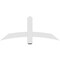 Ekena Millwork Bellingham Architectural Grade PVC Gable Bracket, 48"W x 20"H x 2"D x 4"F, 10/12 Pitch GBP048X20X0204BEL00 - alternate 3